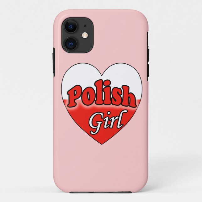 Polish Girl Case-Mate iPhone Case (Back)