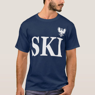 Polish Heritage Ski Last name T-Shirt