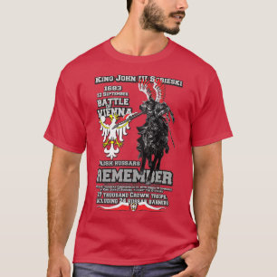 Polish HUSSARS Polska Husaria 1683 T-Shirt