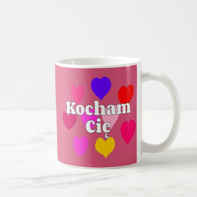 Polish - I love you Coffee Mug (Right)