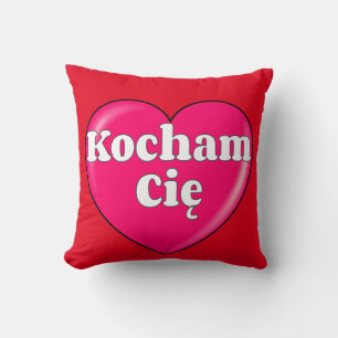 Polish - I love you Cushion