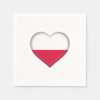 Polish Love Paper Napkins