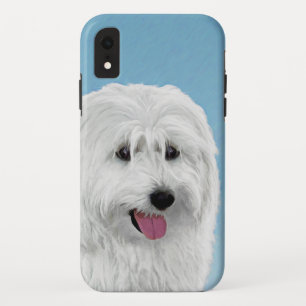 Polish Lowland Sheepdog Painting - Dog Art Case-Mate iPhone Case
