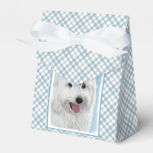 Polish Lowland Sheepdog Painting - Dog Art Favour Box