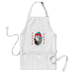 Polish Lowland Sheepdog Santa Paws Standard Apron