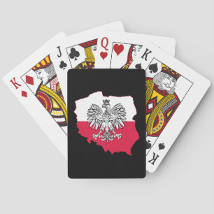 Polish Map Flag Playing Cards