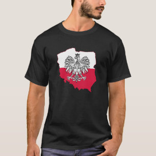 Polish Map Flag T-Shirt