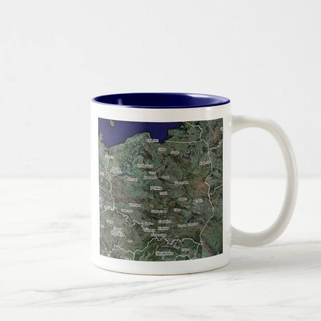 POLISH MAP MUG (Right)