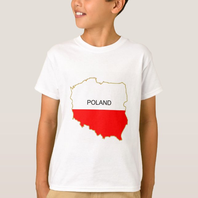 Polish Map png T-Shirt (Front)