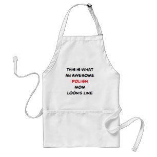 polish mom, awesome standard apron