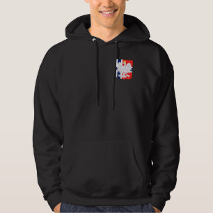 Polish Norwegian Family Heritage Poland Norway Nor Hoodie