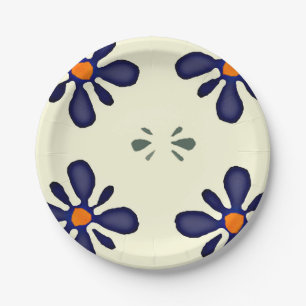 Polish Pottery Design Paper Plates