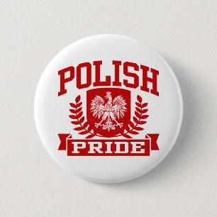 Polish Pride 6 Cm Round Badge
