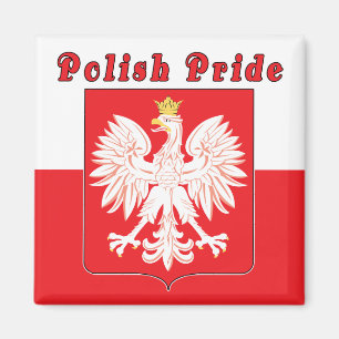 Polish Pride Eagle Magnet