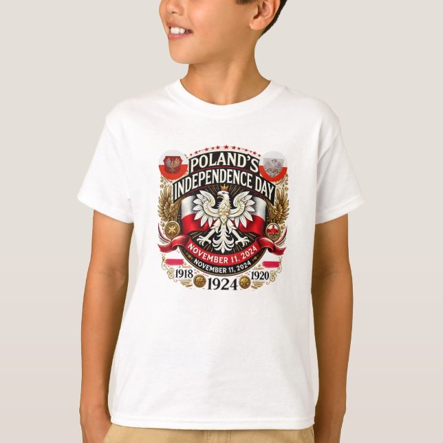 Polish Pride: Independence Day 2024  T-Shirt (Front)
