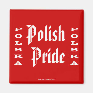 Polish Pride Polska Magnet