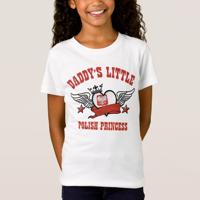 polish princess designs T-Shirt (Front)