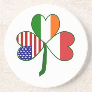 Polish Shamrock Coaster