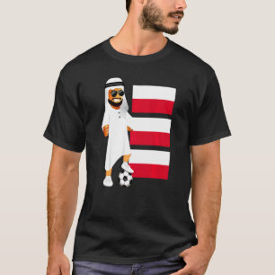 Polish Sheik Poland Flag Soccer T-Shirt