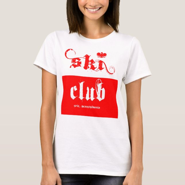 polish ski club T-Shirt (Front)