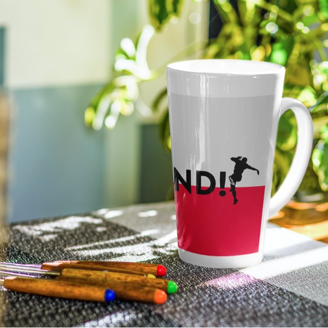 Polish soccer  latte mug (Creator Uploaded)