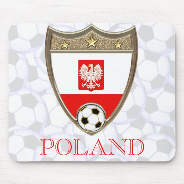 Polish Soccer Mouse Pad (Front)