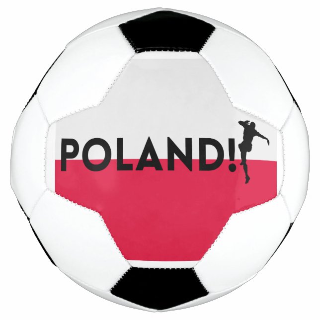 Polish soccer  soccer ball (Front)