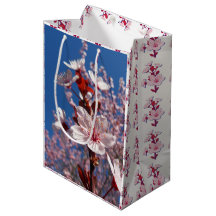 Polish spring blossoming, medium gift bag