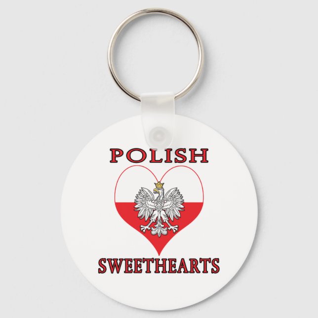 Polish Sweethearts Key Ring (Front)