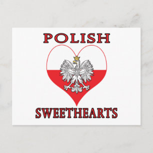 Polish Sweethearts Postcard