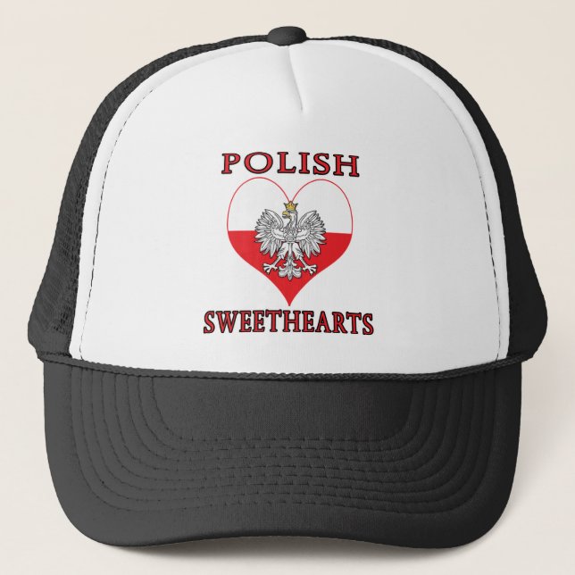 Polish Sweethearts Trucker Hat (Front)