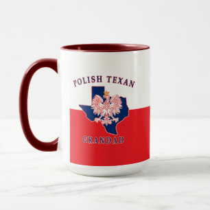 Polish Texan Grandad Mug
