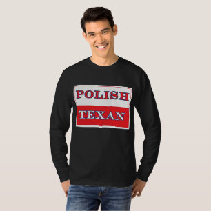 Polish Texan Poland Flag T-Shirt