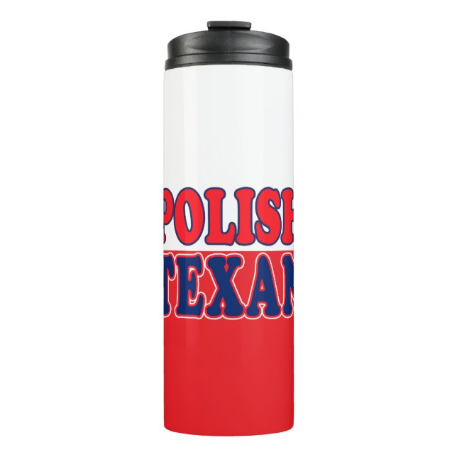 Polish Texan Thermal Tumbler (Front)