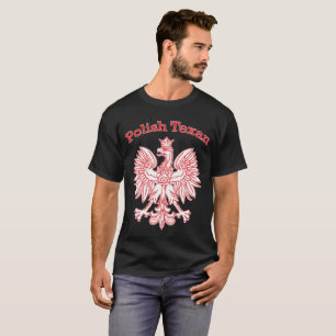 Polish Texan White Eagle T-Shirt