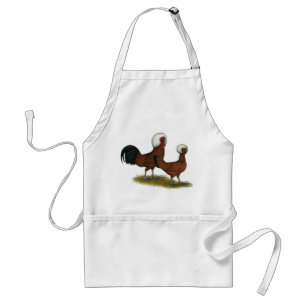 Polish:  White Crested Reds Standard Apron