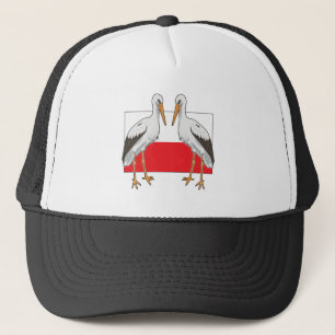 Polish White Stork Trucker Hat
