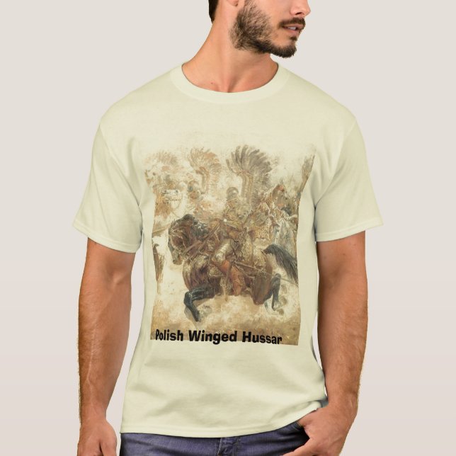 Polish Winged Hussar T-Shirt (Front)