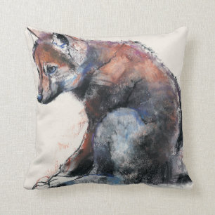 Polish Wolf Pup 2001 Cushion