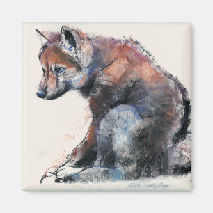 Polish Wolf Pup 2001 Magnet