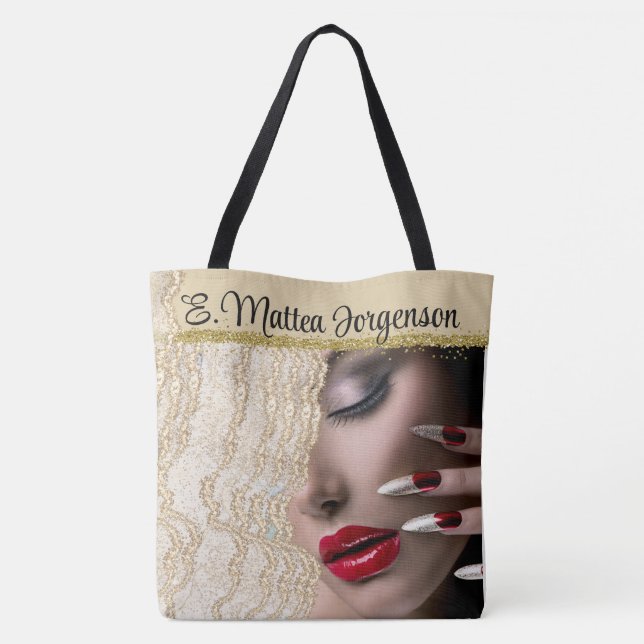 Polish Your Posh - SEE BACK ...  Tote Bag (Back)