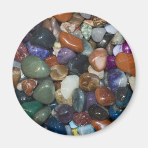 Polished Colourful Stones Magnet