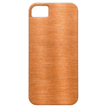 Polished Copper Wavy Texture Background