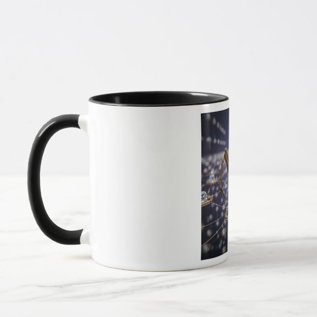 Polished Gold Spider Mug (Left)