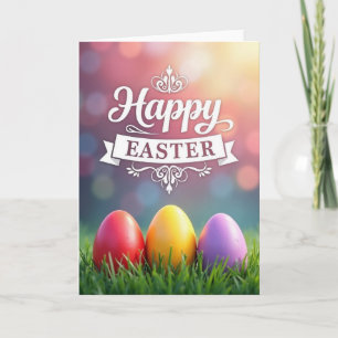 Polished Ovals Easter Card