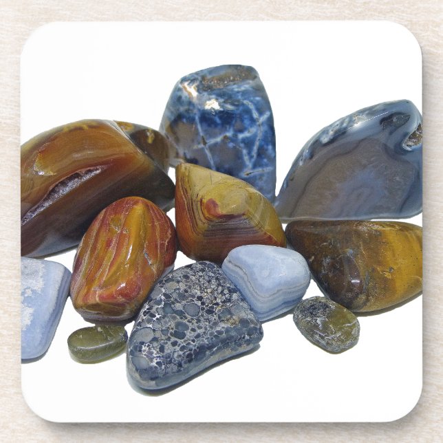 Polished Rocks Coaster (Front)