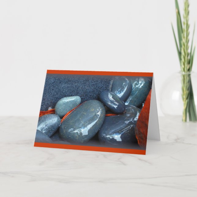 "Polished Stones" Card (Front)