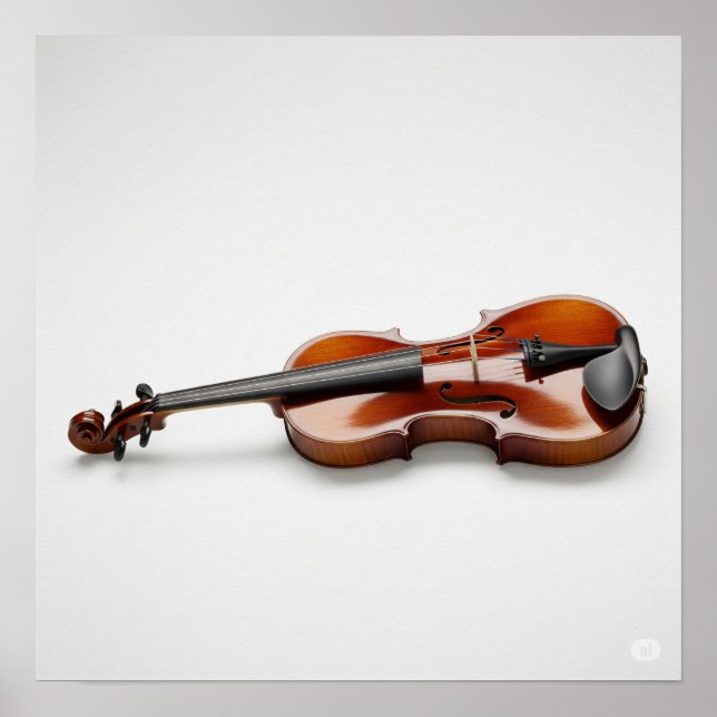 Polished Violin Poster