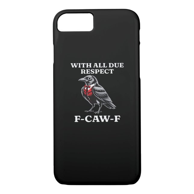 Polite F-Caw-F Case-Mate iPhone Case (Back)