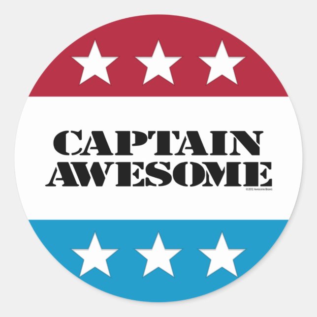 Political Agenda Classic Round Sticker (Front)